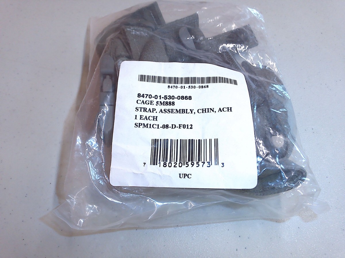 USGI ACH 4 Point Chin Strap Assembly (8470-01-530-0868) for