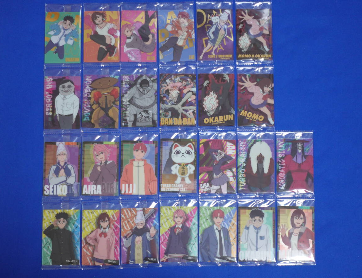 Dandadan wafer cards Complete set All 26 types BANDAI Japan New