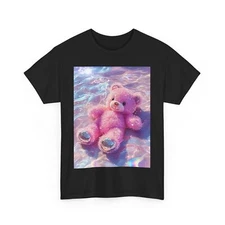SUMMER POOL PLUSH BEAR STUFF ANIMAL ART TSHIRT TEE GIFT MEN WOMEN TEENS SHIRT