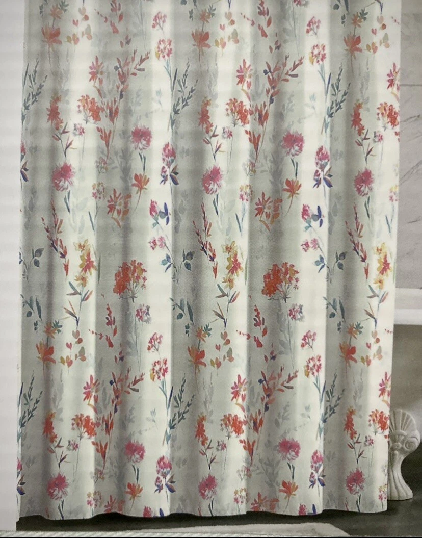 dkny watercolor leaves curtains