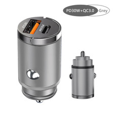 100W Mini Car Charger Lighter Fast Charging for I phone QC3.0 Mini PD USB Type C