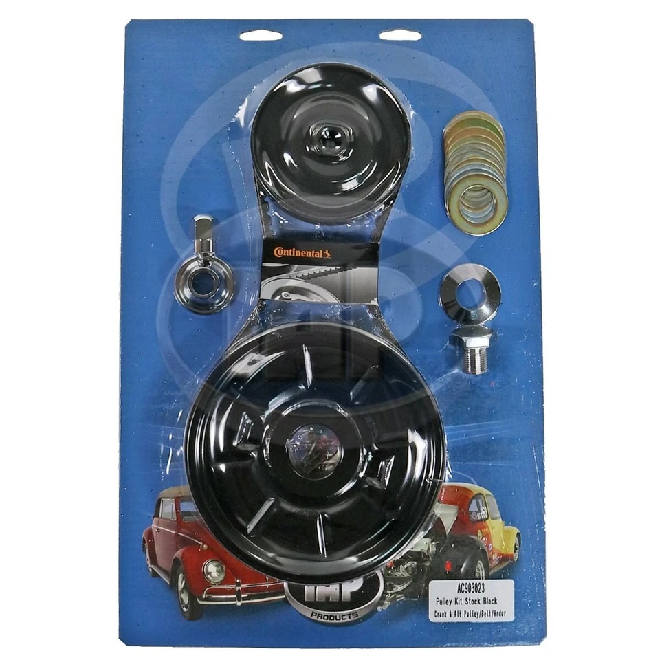 STOCK ALTERNATOR / CRANKSHAFT PULLEY KIT VOLKSWAGEN T1 BUG SUPER BEETLE T2 BUS - Image 2 of 2