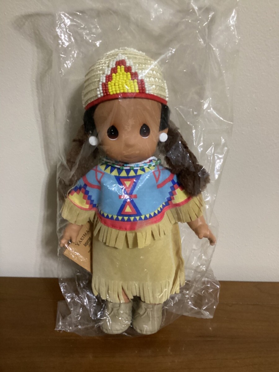 PRECIOUS MOMENTS 12” Native American Indian Doll Yakima | eBay