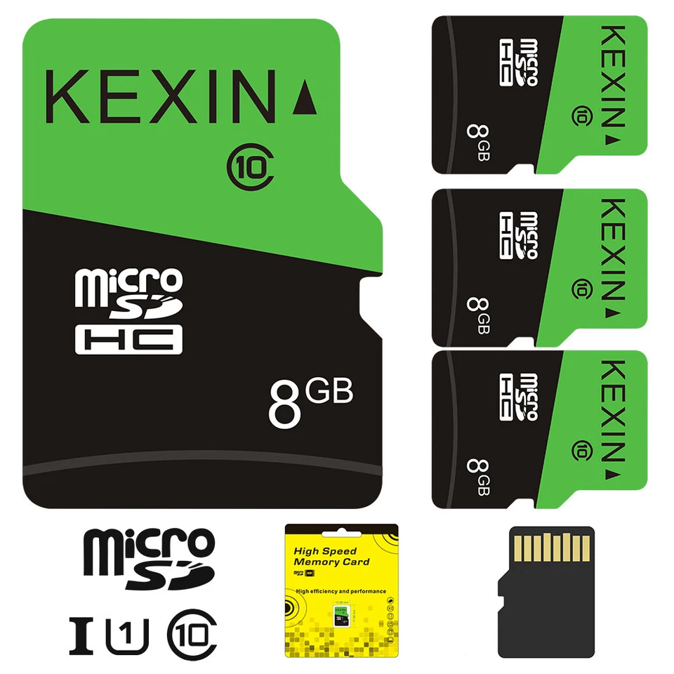 8GB Micro SD Card 30 Pack microSDHC C10 U1 Memory Card with SD Adapter - Image 3 of 4