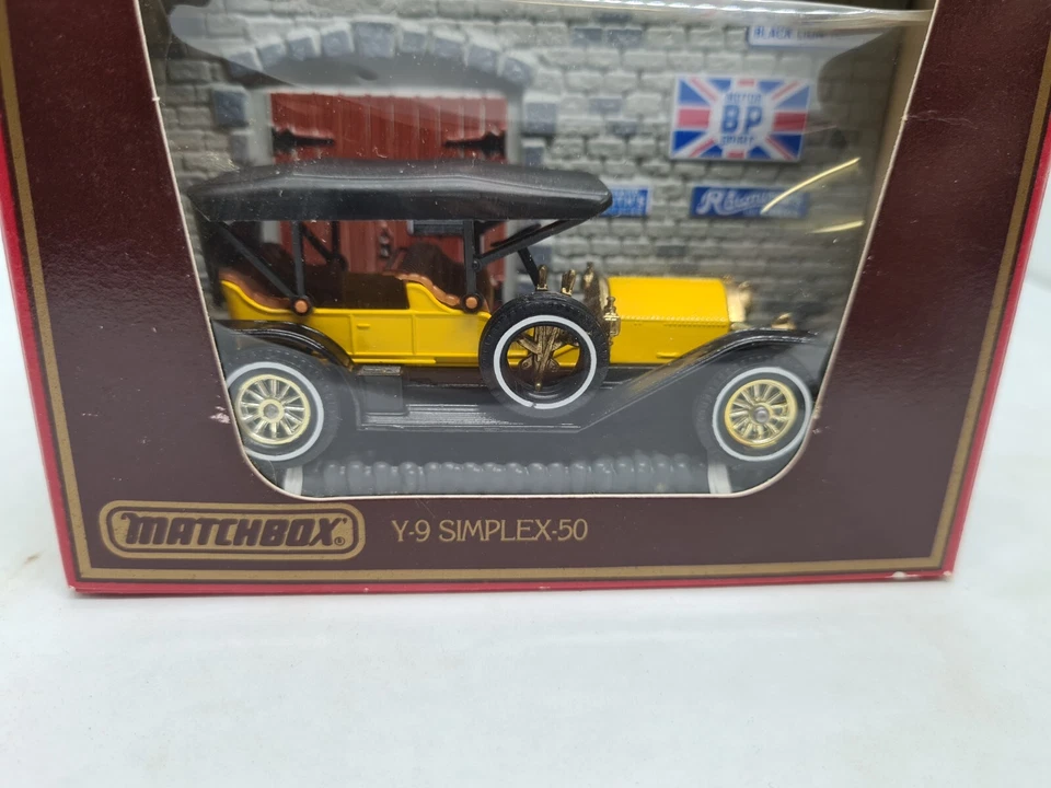 MATCHBOX MODELS OF YESTERYEAR DIECAST VEHICLE Y-9 SIMPLEX-50 New Vintage IN BOX - Image 3 of 4