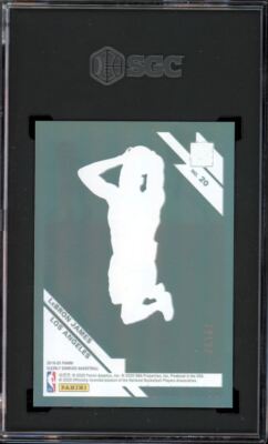 2019-20 Panini Clearly Donruss LeBron James 16/25 SGC 9.5 | eBay