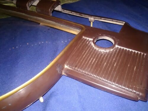 1940's Vintage Bakelite and Glass Radio Display Panel for DIY Steampunk Creation - Picture 4 of 12