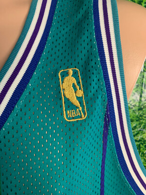 NBA HORNETS CHARLOTTE 25番 Champion ユニホーム 1996-97 Charlotte Hornets Basketball #25 George Zidek Game