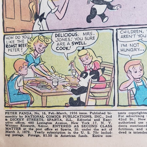 ~Peter Panda DC Comics #16 & #27 Silver Age 1956 Funny Animal Cartoon Humor - Picture 4 of 17
