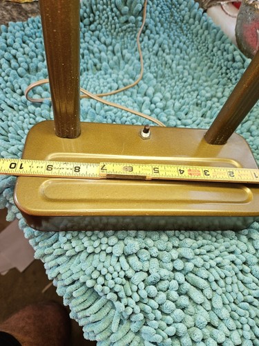 Vintage Mid Century Lamp Art Deco Plane Wing Industrial Desk Table Piano. s - Picture 19 of 22