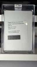 2024-25 Panini One And One - Timeless Moments Autographs Gold Klay Thompson /10