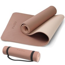 Yoga Mat Non Slip Anti-tear,extra thick-2/5 inch 10MM High Resiliency Profess...