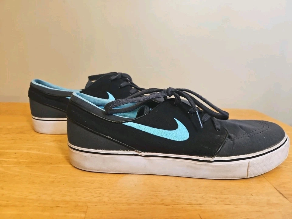 Nike SB Stefan Janoski Zapatos Para Hombres EE. UU. 10 Negro Zapatos de Monopatín 615957-040 Foto 4 de 4