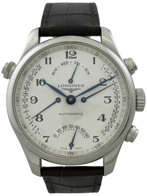 Longines Master Collection XL Retrograde Automatic mit Revision, funktioniert
