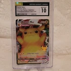 The Pokémon Company Pikachu VMAX Black Star Promo Holo SWSH062 CGC 10