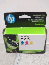 Genuine HP 923 Color Ink Cartridge EXP 12 2025