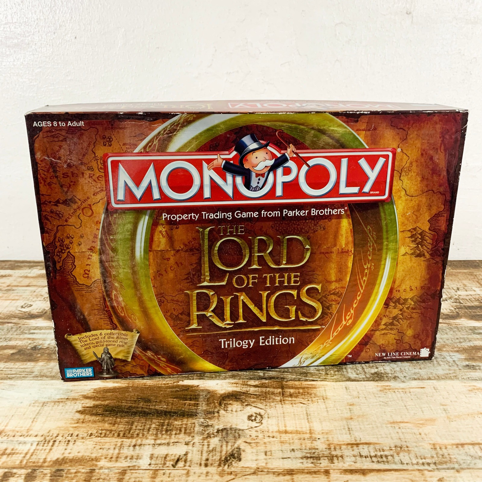 Monopoly Lord of the Rings Trilogy Edition - Sealed Componen