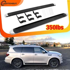 Side Steps for Infiniti QX80 QX56 2011-2024 Running Boards Nerf Bar Accessories