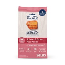 Natural Balance Limited Ingredient Adult Dry Dog Food with Healthy Grains, Sa...