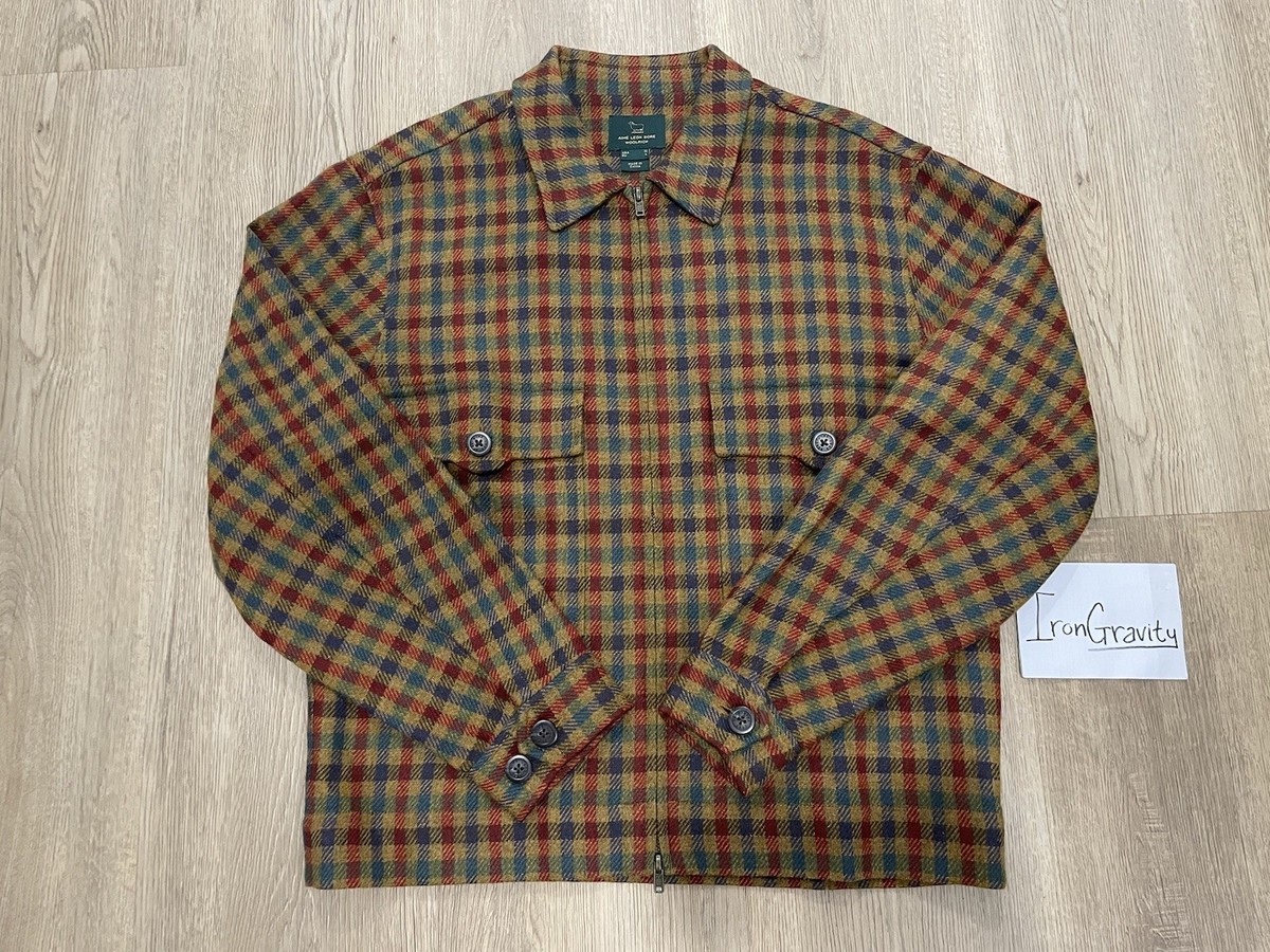 AIME LEON DORE ×WOOLRICHFLANNELOVERSHIRT Aime Leon Dore ALD x Woolrich Flannel Overshirt Size M Medium | eBay