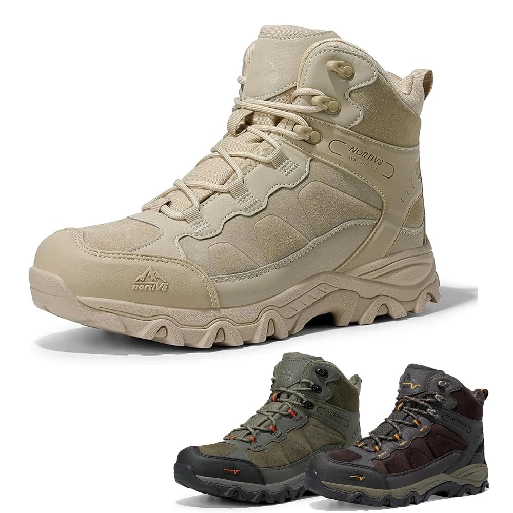Men's Waterproof Hiking Boots Non-slip Trekking Climbing Boots WIDE SIZE
Opens in a new window or ta