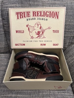 True Religion BIG-D High-Top Sneaker Neu Karton Sammler Gr. 45 Schuhe