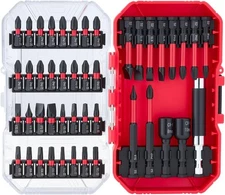 45-Piece Magnetic Screwdriver Bit Set, Black Finish, w/ Storage Case