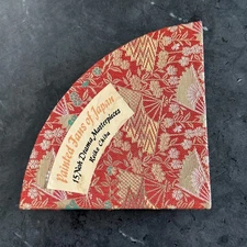 Painted Fans of Japan 15 Noh Drama Masterpieces Hardcover Reiko Chiba