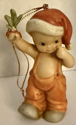 Enesco 1993 Memories of Yesterday How 'Bout A Little Kiss Ornament
