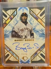 2025 Topps Diamond Icons Barry Bonds Auto #11/15 Giants Autographed Card AC-BB