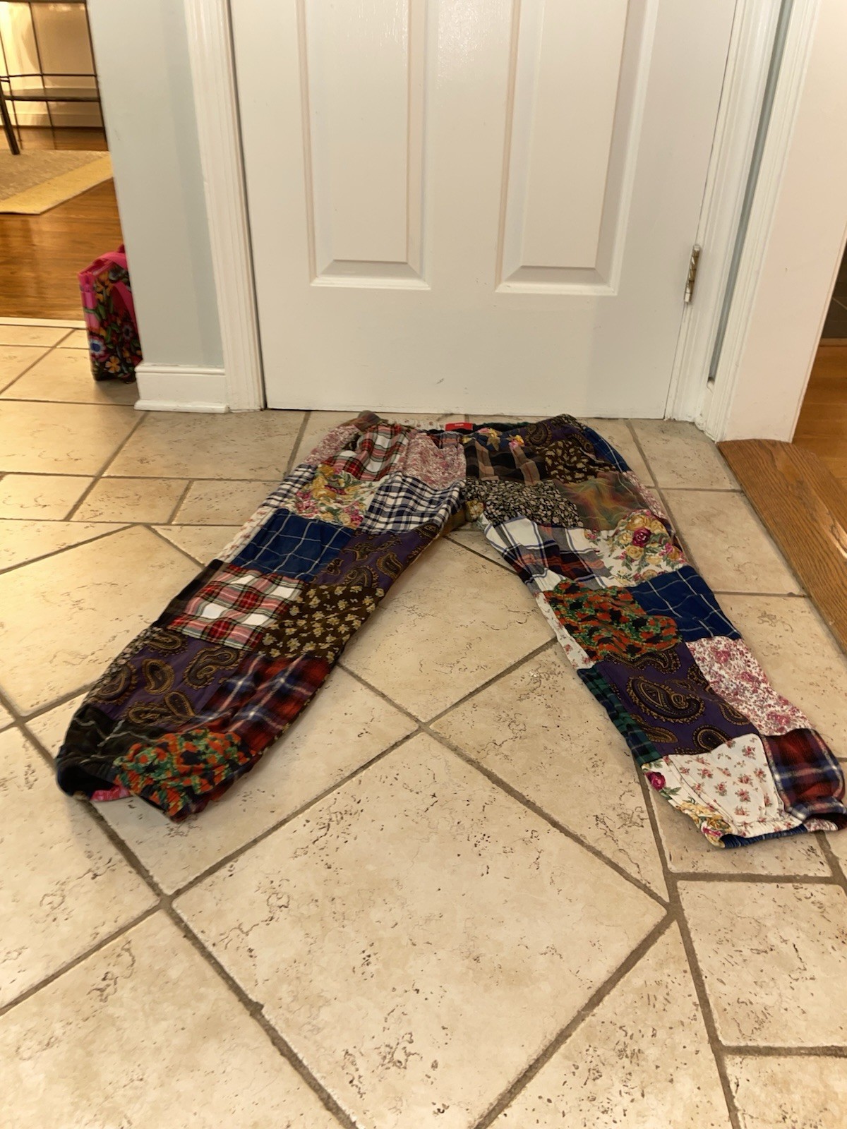 Size Large Supreme FW16 Patchwork Set Anorak & Sw… - image 14