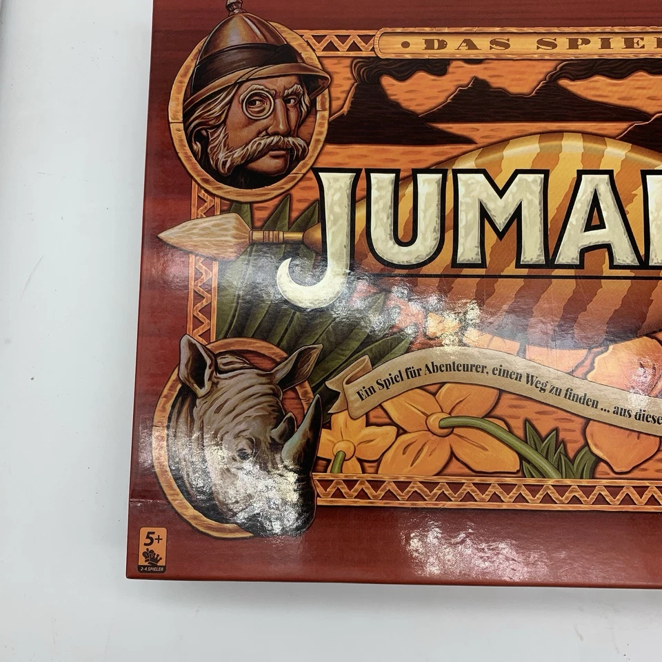 Jumanji - Das Spiel | Brettspiel Gesellschaftsspiel Deutsch  - Bild 2 von 4