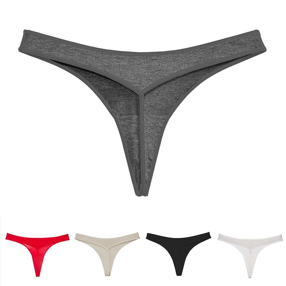 Elegant Ladies Briefs Comfortable Seamless Cotton Thong for Various Occasions