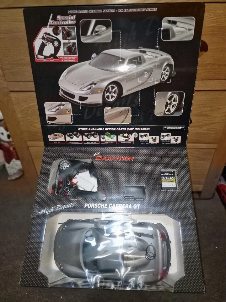 NIKKO RDC-120161A PORSCHE CARRERA GT Radio Control Car 1/12 Scale EX EVOLUTION - Image 2 of 4