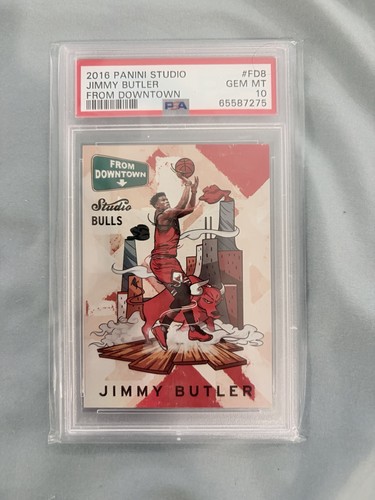 Jimmy Butler #FD8 2016 Panini Studio From Downtown card