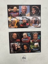 Star Trek Generations Punch Out Character Punchouts Card Set Lot Paramount