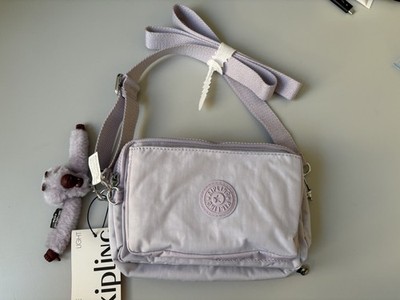 Kipling Handtasche/ Bauchtasche Abanu Multi flieder NEU  Crossbody-Bag