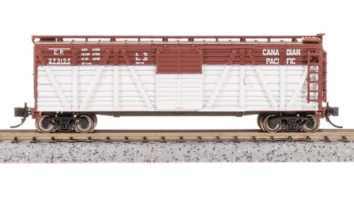 Broadway Limited 8460 40' coche de madera, CP 273190, sonidos de mula, escala N | Condition: New