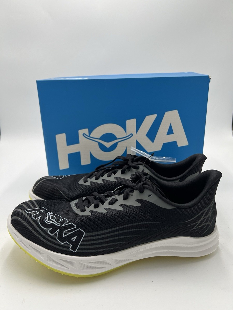HOKA Crescendo 2 MD Track and Field Shoes Black White Mens  display picture 2