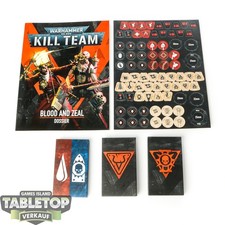 Spielzubehör - Kill Team: Blood and Zeal - Rules, Cards & Tokens - englisch