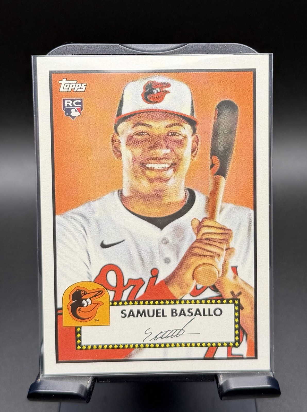 2026 Topps Series 1 Samuel Basallo 1952 Variation RC SSP #104 Orioles Case Hit