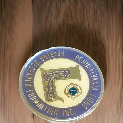 Lions Inter. Pennsylvania Lions Club Hearing Research Foundation Pin
