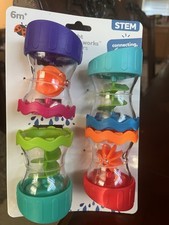 4PC Waterworks Bright Spinners Bath Toy
