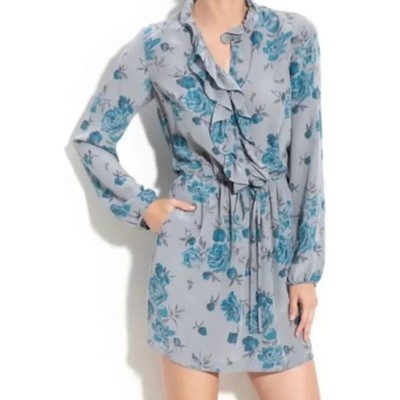 NWT Rebecca Tayllor ~ Rose Garen Tunic Dress ~ 2 ~ Silk ~ Pockets ~ $375