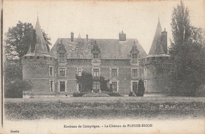 Environ de Compiègne, le château de Plessis-Brior 3389