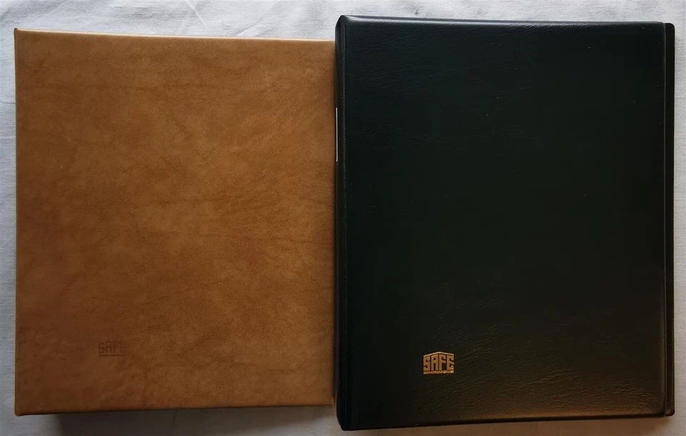 9x Safe Modèle Album Jeu Reliure à Anneaux 11-Ring Avec Poussée - Photo 4/4