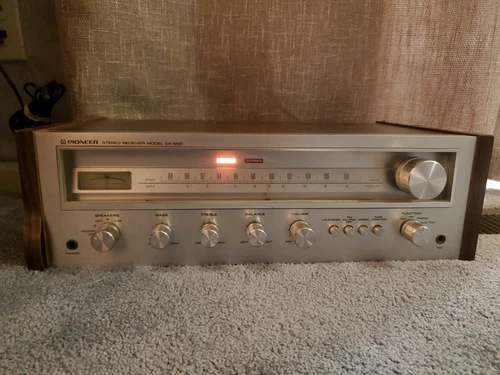 Vintage Pioneer SX-450 AM-FM Stereo Receiver Tested Working