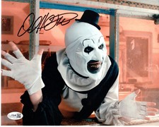 David Howard Thornton signed 8x10 Photo Art the Clown Terrifier JSA