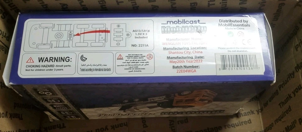 Camión mezclador de cemento a escala 1/50 diecast 8" MobilCity 2022 22E04WGA Foto 4 de 4