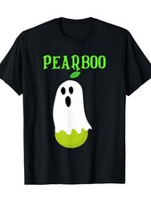 Pearboo Cute Ghost Pear Halloween Costume Men's T-shirt